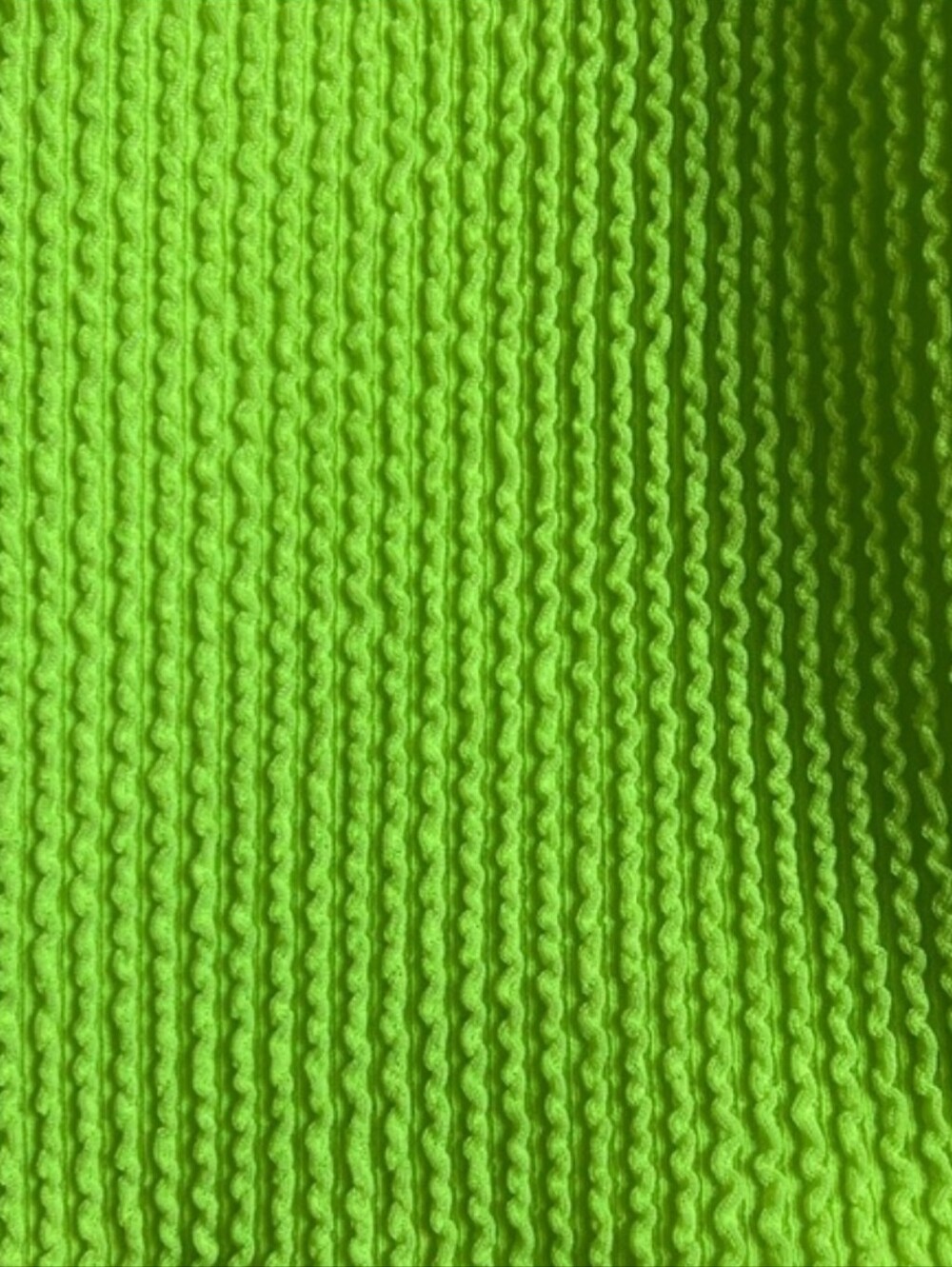 Good American Neon Stretch Mini Skirt Bodycon Always Fits Size 3/4 Large/XL - Picture 3 of 5